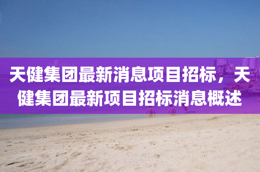 天健集團(tuán)最新消息項目招標(biāo)，天健集團(tuán)最新項目招標(biāo)消息概述金華市寶吉環(huán)境技術(shù)有限公司