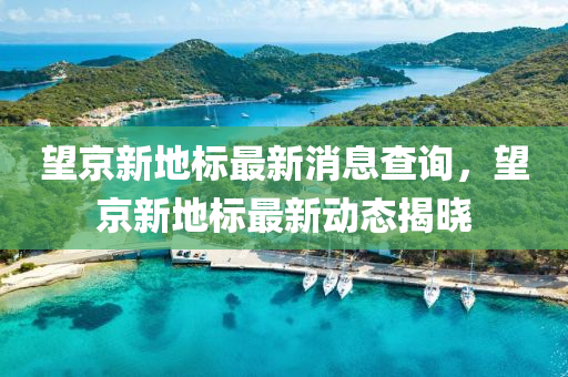 望京新地標(biāo)最新消息查詢，望京新地標(biāo)最金華市寶吉環(huán)境技術(shù)有限公司新動(dòng)態(tài)揭曉