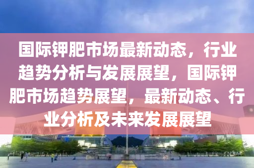 國際鉀肥市場最新金華市寶吉環(huán)境技術(shù)有限公司動態(tài)，行業(yè)趨勢分析與發(fā)展展望，國際鉀肥市場趨勢展望，最新動態(tài)、行業(yè)分析及未來發(fā)展展望