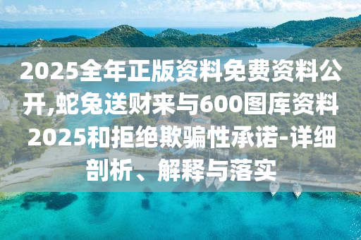 2025全年正版資料免費(fèi)資料公開,蛇兔送財(cái)來(lái)與600圖庫(kù)資料2025和拒絕欺騙性承諾-詳細(xì)剖析、解釋與落實(shí)