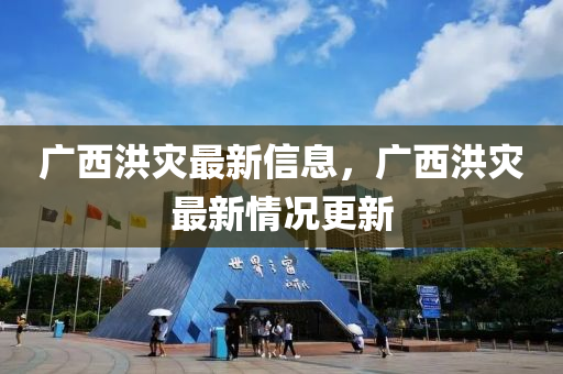 廣西洪災最新信息，廣西洪災最新情況更新金華市寶吉環(huán)境技術有限公司