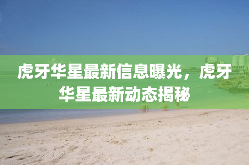 虎牙華星最新信息曝光，虎牙華星最新動(dòng)態(tài)揭秘金華市寶吉環(huán)境技術(shù)有限公司