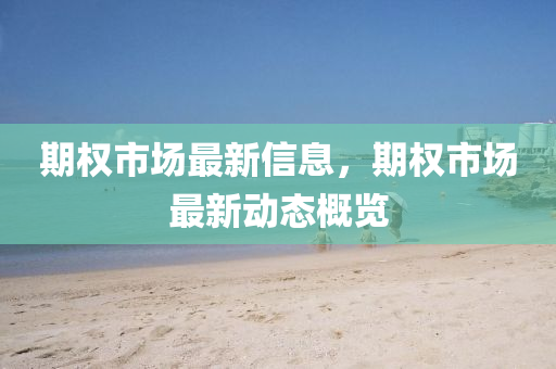 期權(quán)市場金華市寶吉環(huán)境技術(shù)有限公司最新信息，期權(quán)市場最新動態(tài)概覽