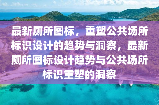 最新廁所圖標，重塑公共場所標識設金華市寶吉環(huán)境技術有限公司計的趨勢與洞察，最新廁所圖標設計趨勢與公共場所標識重塑的洞察